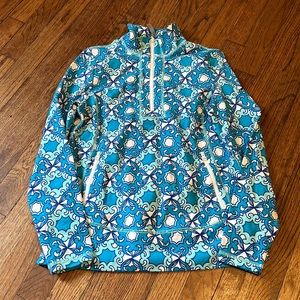 Talbots three quarter zip up